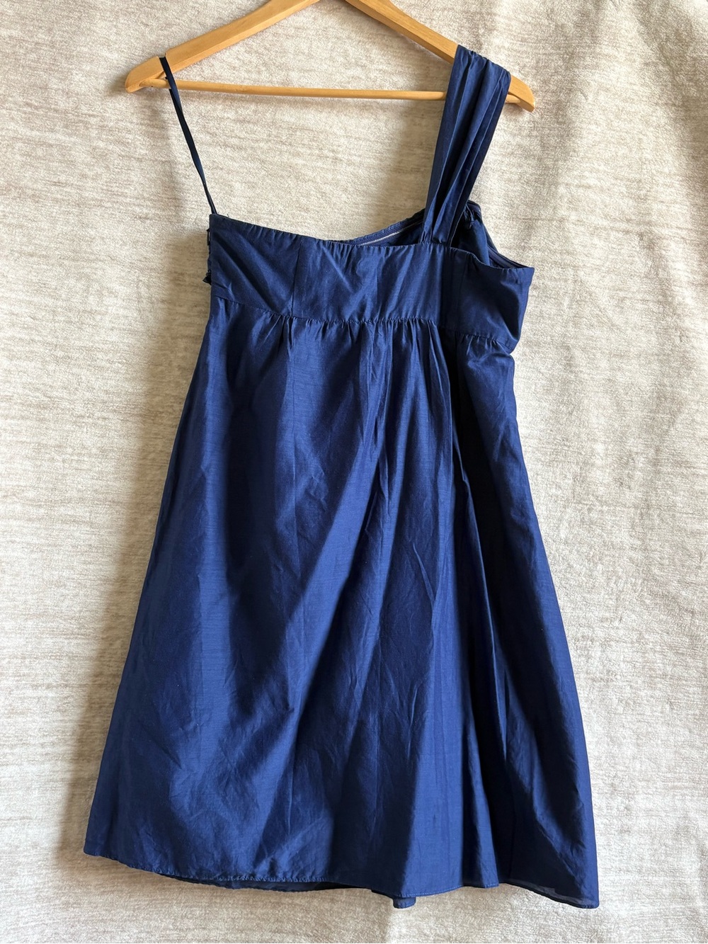Blue Single Strap Dress by Ann Taylor Loft Size 4 - Picture 3 of 9